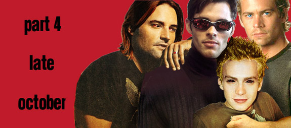 Part IV: Late October